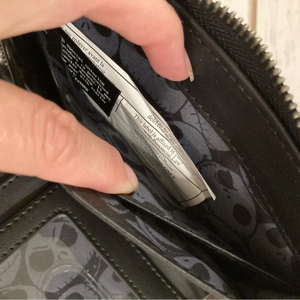 Disney X Loungefly Tim Burton’s The Nightmare Before Christmas Zip Around Wallet